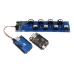 8-Channel On-Board 97% Accuracy 70-Amp AC Current Monitor with I2C Interface